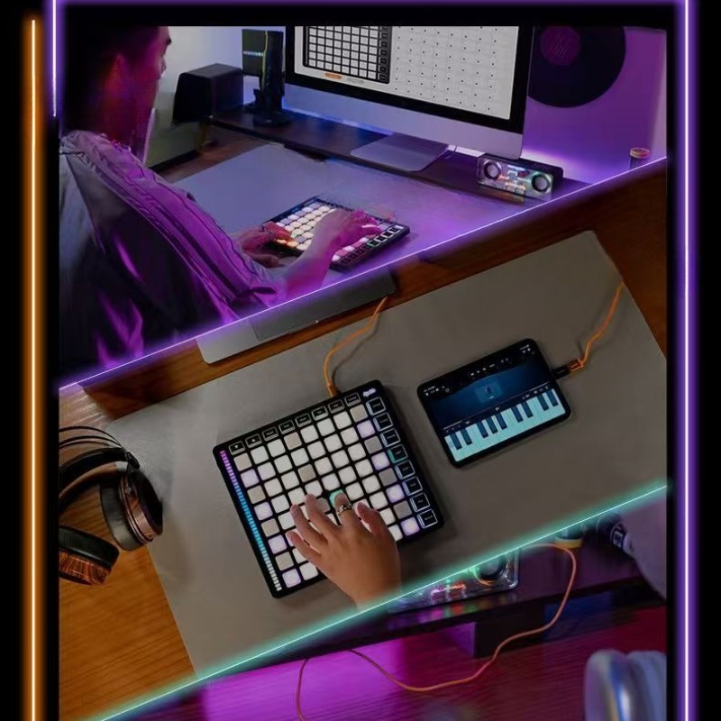64키 MIDI 퍼커션 패드 컨트롤러 스테이지 믹서 전 - Midi Controller Pad 리뷰 및 가격