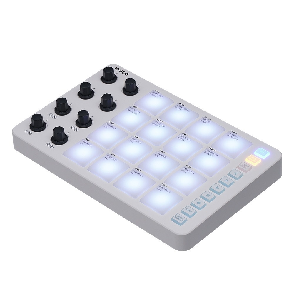 음악 제작용 RGB 조명이 있는 MIDI 컨트롤러 임팩 - Midi Controller Pad 리뷰 및 가격